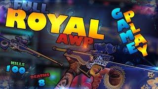 Full Royal AWP gameplay! 100-8 Stats on DM! | Doxiu