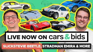 The Stradman Selling His Supercars on Cars & Bids? LIVE NOW!