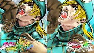 《JOJO群星之战R》与《JOJO天堂之眼》恐龙迪亚哥技能对比