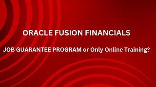 Oracle Fusion Cloud Financials Training | 3rd Session