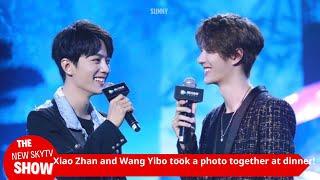 The company director exposed the dinner photo of Xiao Zhan and Wang Yibo! It revealed that the two h