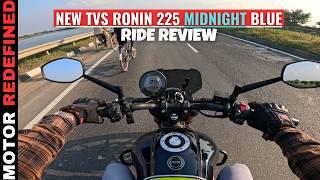 Finally All New TVS Ronin 225 Midnight Blue 2024 Special Edition Ride Review Is Here.