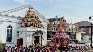 Live London Ealing Shri Kanaga Thurukka Amman Temple Chariot Festival 14.08.2022 Part 1