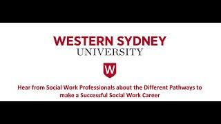 Different Pathways to make a Successful Social Work Career - (WSU SWCW Careers e-Event 2020)