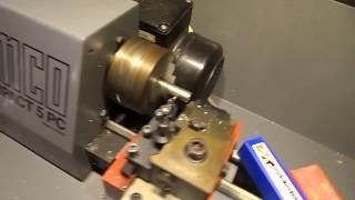 MGEHR Grooving/Parting Tool from Banggood - First Cuts on Emco CNC