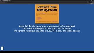 How to Get ShmooCon Tickets (2024)