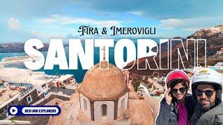 Santorini Travel Vlog : Oia - Imerovigli - Fira I Greece Travel Series