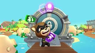 Talking Tom Gold Run 2  -  Raccoon Stole All Gems & All Characters Runs To Save The Worlds  -  New