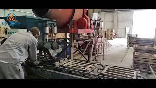 How to make culture stone by concrete wet cast dosing machine?