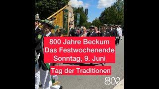 800 Jahre Beckum – Das Jubiläumswochenende – Sonntag, 9. Juni – Tag der Traditionen