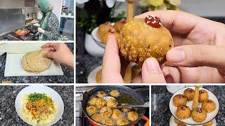 Samosa Bombs (soft and Pillowy) Kitchen mein kamyab experiment kar k next level khushi milti hai 