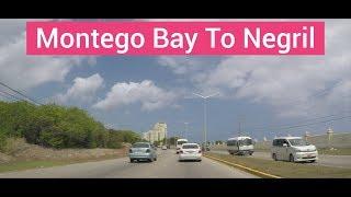 Montego Bay to Negril, Jamaica