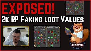 EXPOSED! 2k RP Streamer faking loot values to inflate profit | Tibia