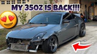 MY TURBO 350Z IS FINALLY FIXED!!!