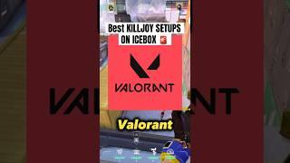 BEST Killjoy Setups on Icebox in VALORANT #valorant