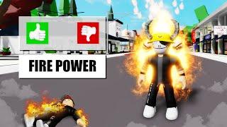 NEW!! How To Get FIRE POWER In Brookhaven - Roblox