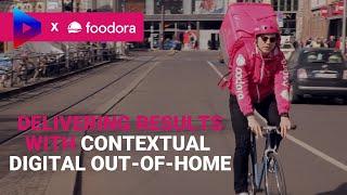 How foodora got creative with programmatic digital out-of-home