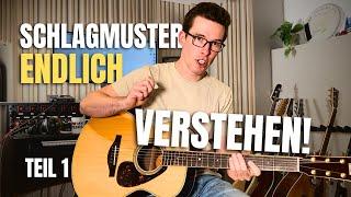 Stopp die Schlagmuster-Verwirrung! Wie Du wirklich rhythmisch FREI an der Gitarre wirst! Teil 1