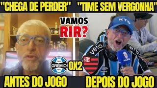 VAMOS RIR? REAÇÕES DO FARID GERMANO "HOJE NÃO TEM GOL DO GABIGOL  - GRÊMIO 0X2 FLAMENGO