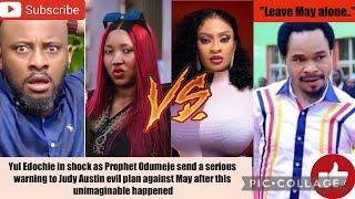 Yul Edochie in shock as Prophet Odumeje send a serious warning to Judy Austin evil plan against May