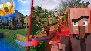 this is How i upgraded my Village in Minecraft  