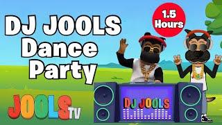 DJ Jools Dance Party | Hip Hop Songs for Kids & Trapery Rhymes | 1.5 Hours of Dancing Fun | Jools TV