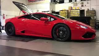 UGR Lamborghini Huracan on Dyno