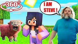 How Aphmau Met STEVE From MINECRAFT TRAILER ?  360°