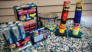 Lighting $250 Worth of TNT Fireworks