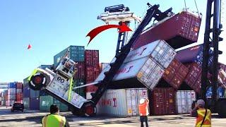 40 Dangerous Heavy Forklift Operator Fails | Best Idiots Excavator, Dozer & Truck FAILS Compilation