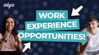 Work Experience Opportunities Available! - Entyce Creative