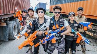 LTT Game Nerf War : Warriors SEAL X Nerf Guns Fight Crime group Inhuman Against Intruders