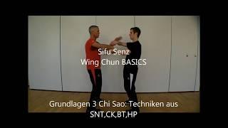 Wing Chun BASICS 2 CHI SAO Grundlagen 3: TECHNIK aus Formen (Basic),SIFU SENZ WU WEI WING TZUN, Köln