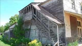 mysterious abandoned buildings in michigan: urban exploration of possible ghost town