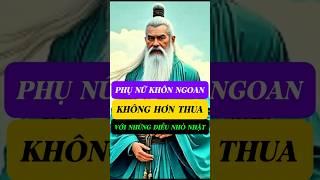 Phụ nữ khôn ngoan không hơn thua với những điều nhỏ nhặt  #tamdactrietly #baihoccuocsong #phunu