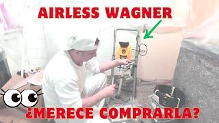 AIRLESS WAGNER 350 maquina de pintura para pintar paredes o techos