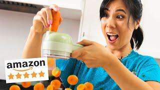 Testing Fruit & Veggie GADGETS from AMAZON!