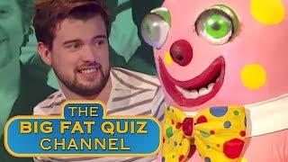 Jack Whitehall is Terrified of Mr Blobby - The Big Fat Quiz Of The '90s