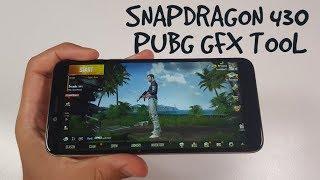 Snapdragon 430 PUBG Mobile GFX Tool Gameplay Lenovo K5 Play gaming test