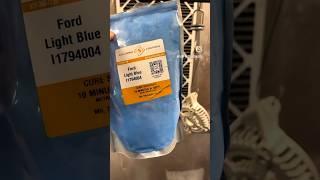 Test the Ford Light Blue #ford #fordblue #fordclassicpickup #powdercoat #powdercoating #musclecar