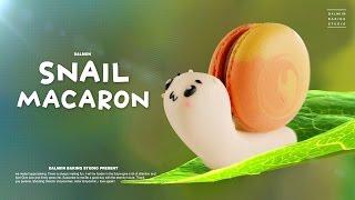 마카롱의 변신은 무죄ㅋ 달팽이 마블마카롱 만들기 | 달미인 How to make Snail Macaron | Dalmiin