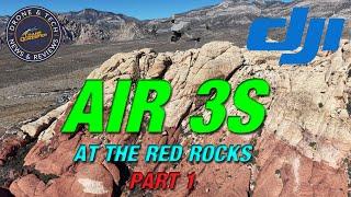 DJI Air 3S Flying at The Red Rocks - Las Vegas Drone Meetup - Part 1