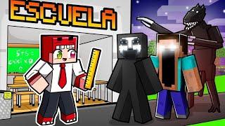 ¡La Escuela de Monstruos MÁS TERRORÍFICA!  Minecraft Terror RaptorGamer