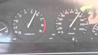 Honda Civic 1.6i SR (D16Y2) 126 bhp, 120-180 km/h acceleration