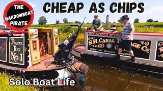 BOAT TOUR  | Towpath Jungle and a Canal side CHIP FEAST [Ep 112]