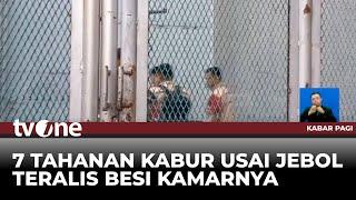 7 Tahanan Kasus Narkoba Rutan Salemba Kabur | Kabar Pagi tvOne