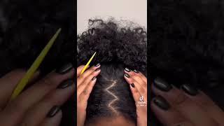 Cute  Claw Clip Hairstyle on Curly Hair