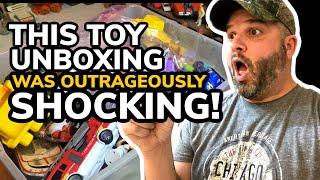 Rummaging Through A $25 Box of Vintage Toys!  #thriftstorefinds #unboxing