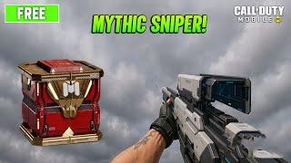 New Free Mythic Sniper in CODM - Secret Cache Crates Update COD Mobile