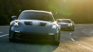 1 Hour + Porsche 992 GT3RS & GT4RS | 4K